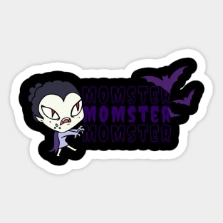 Momster Halloween Vibes! Sticker